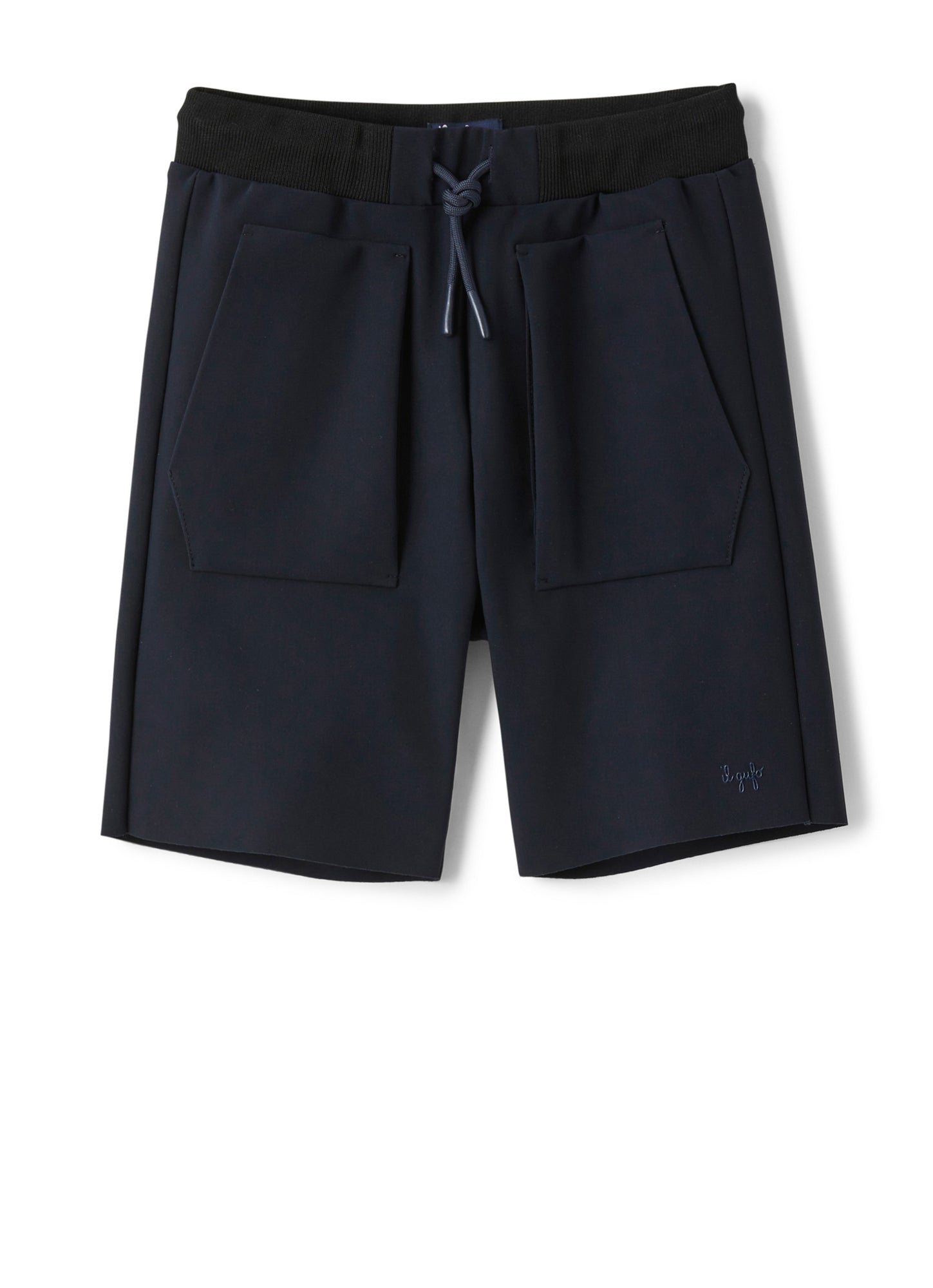 Bermuda Shorts in Sensitive Fabrics | Deep Blue
