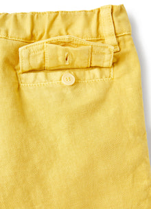 Canvas Bermuda Shorts | Giallo Acido