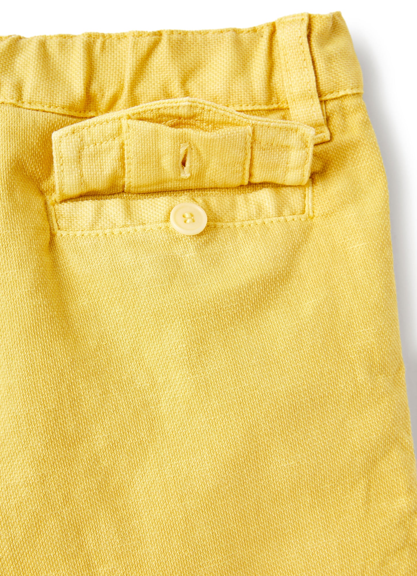 Canvas Bermuda Shorts | Giallo Acido