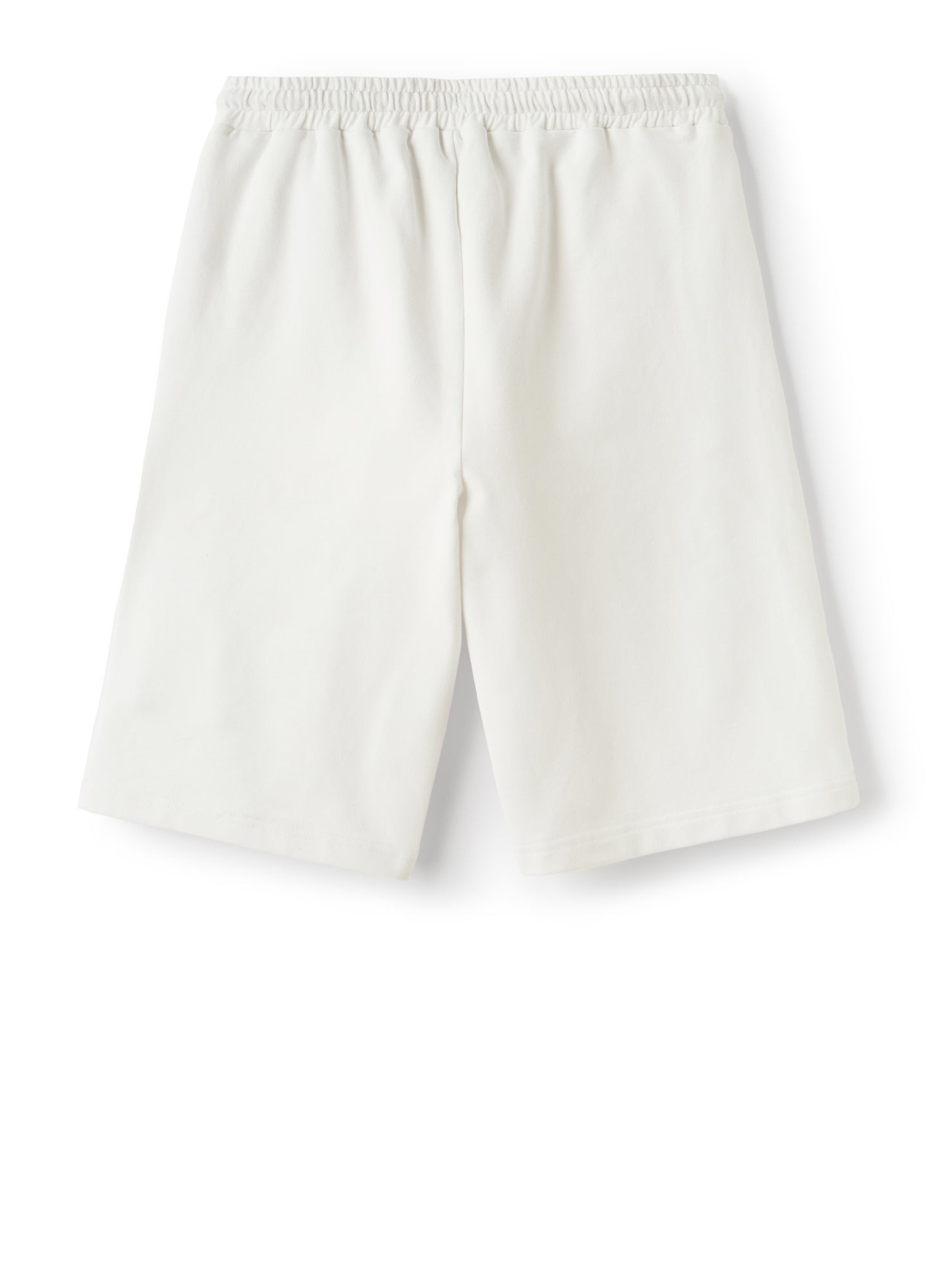 Embossed Logo Shorts | White