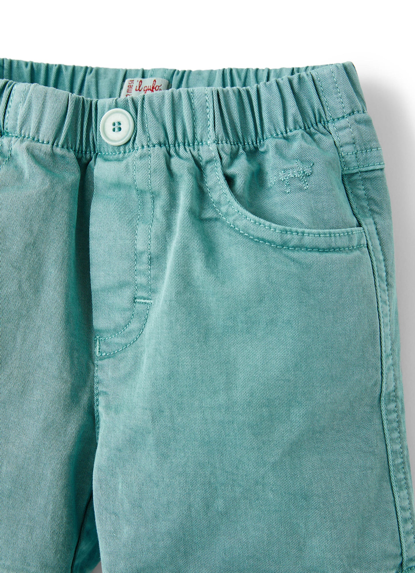 Light Poplin Trousers | Azzurro