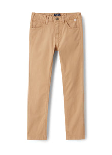 Boys | Gabardine Trousers | Bran Beige