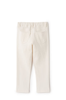 Piquet Trousers | Shell White