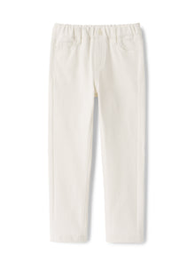 Piquet Trousers | Shell White