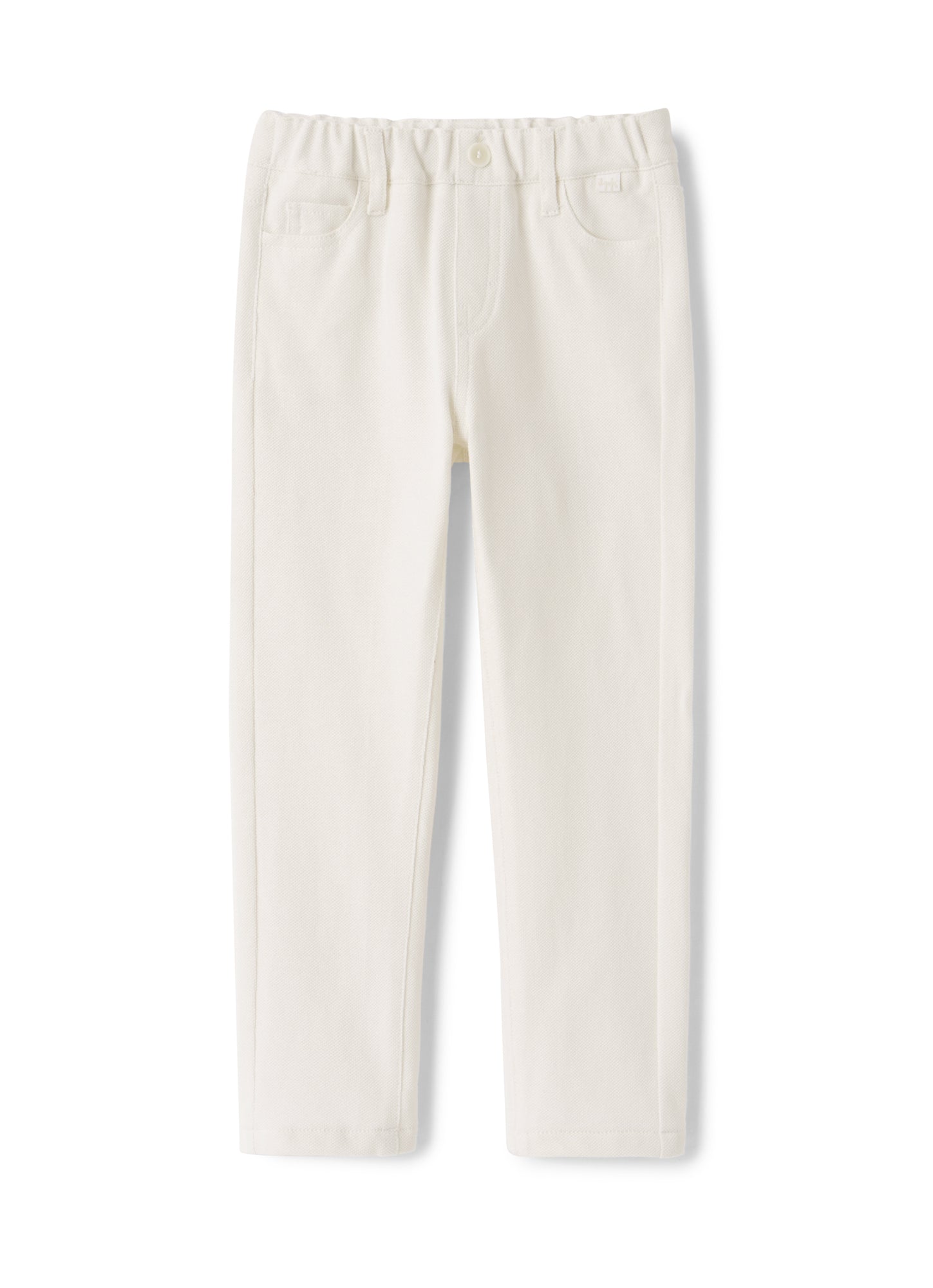 Piquet Trousers | Shell White