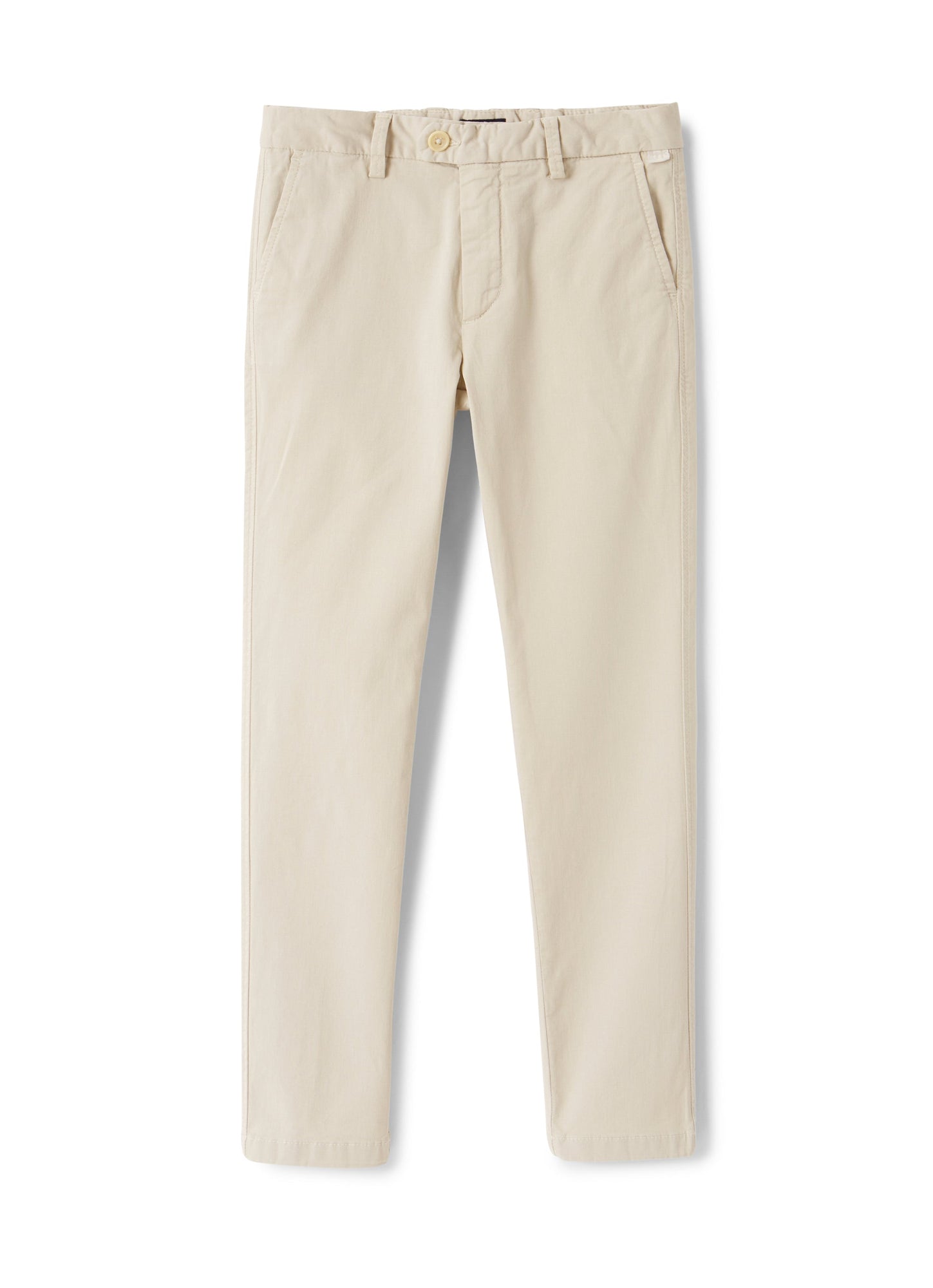 Boys | Gabardine Chino Trousers | Shell White