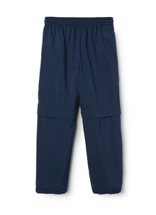 Nylon Convertible Trousers | Blue/Giallo Fuorescente