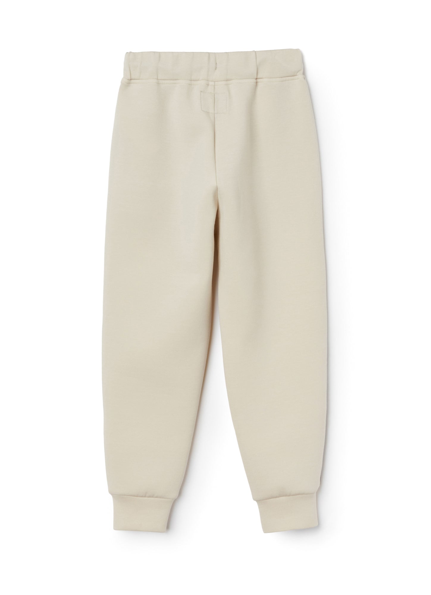 Bonded Joggers with Taping | Stone/Giallo Fluorescente