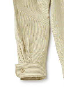 Linen Trousers with Cuffs | Cachi Righe