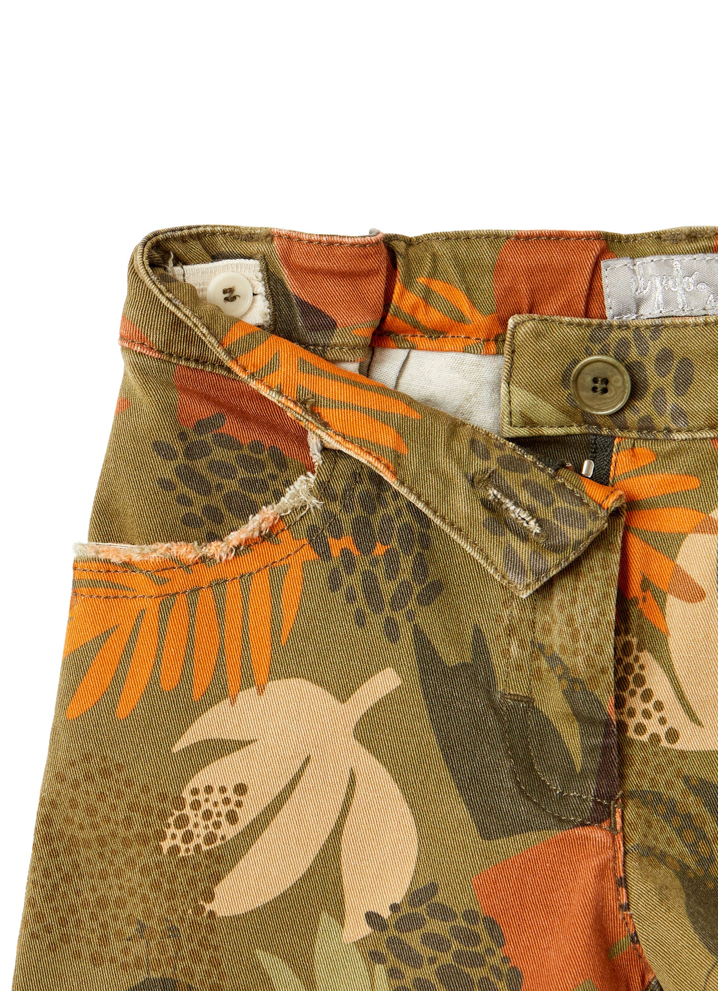 Patterned Gabardine Shorts | Cachi