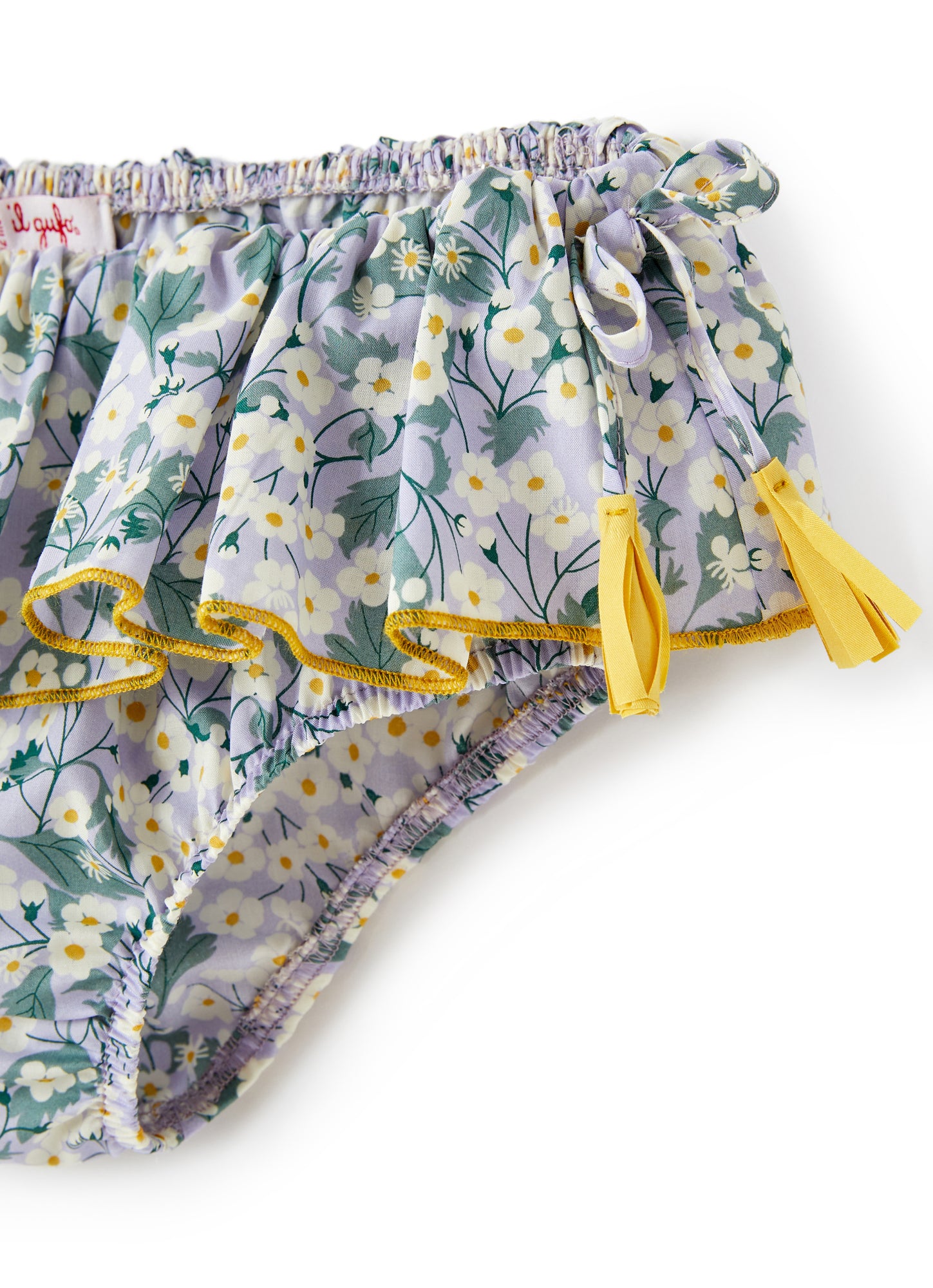 Liberty Fabrics Swim Briefs with Flounce | Lilla