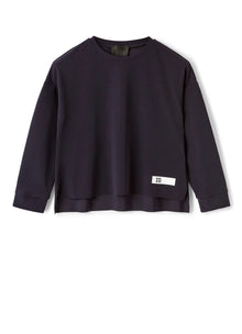 Sensitive Fabrics Long-Sleeved T-shirt | Blue/White