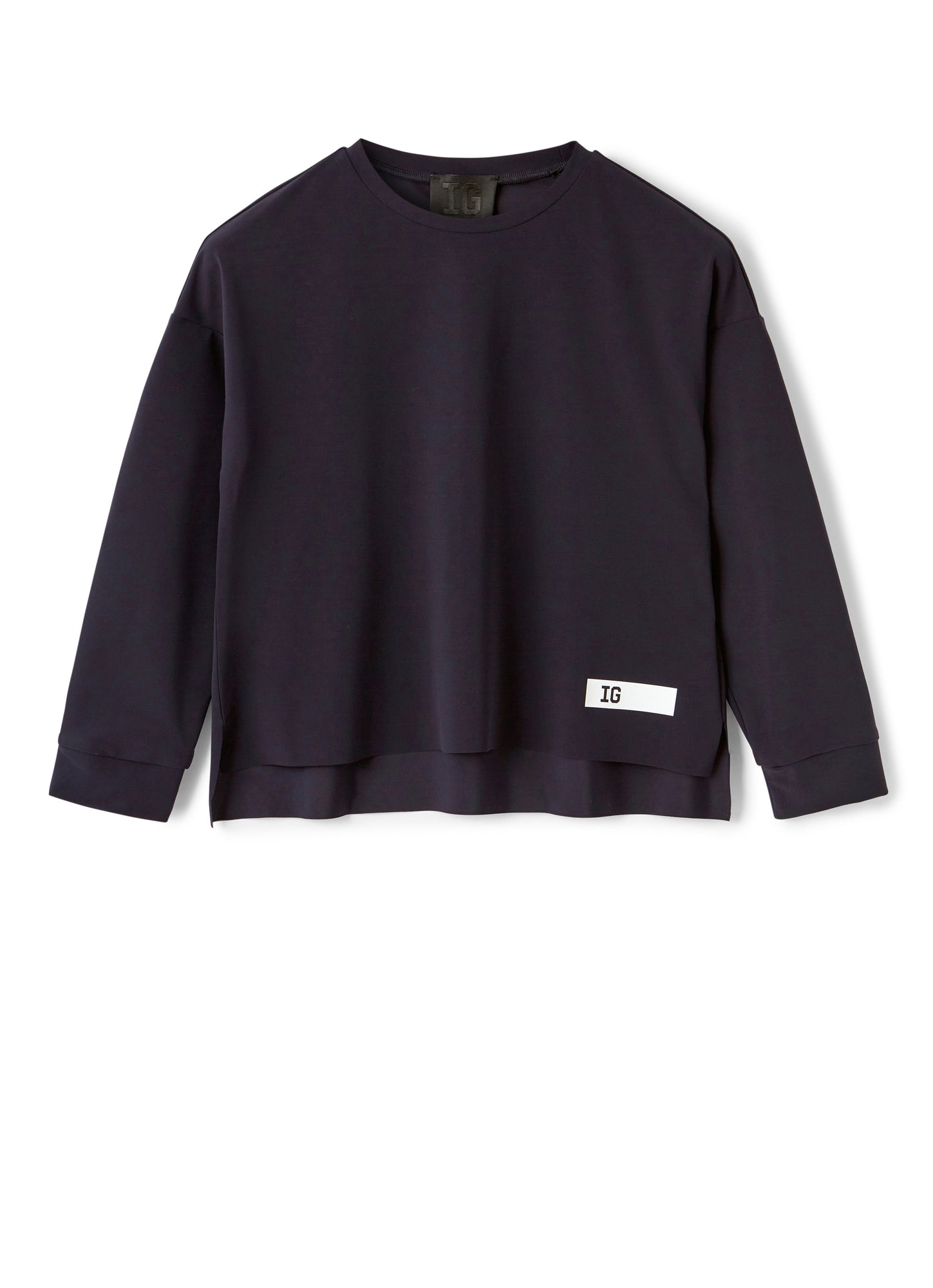 Sensitive Fabrics Long-Sleeved T-shirt | Blue/White