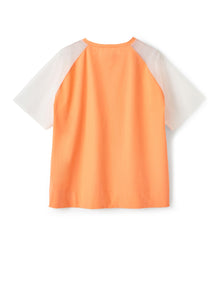 Orange Sensitive Fabrics T-Shirt | Carota/Rosa Fluorescente