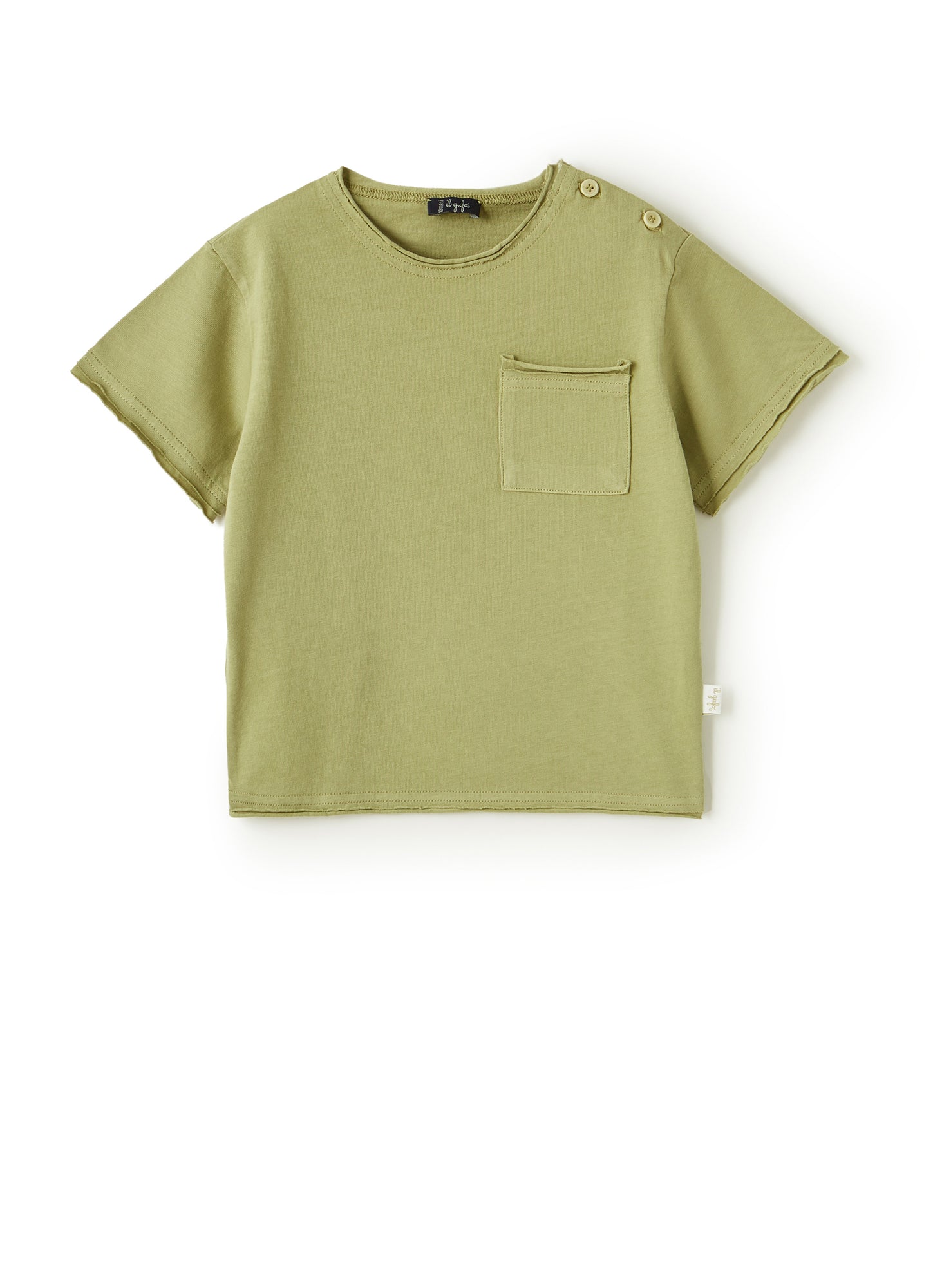 Boys | Organic Jersey T-Shirt with Pocket | Origano