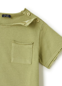 Organic Jersey T-Shirt with Pocket | Origano