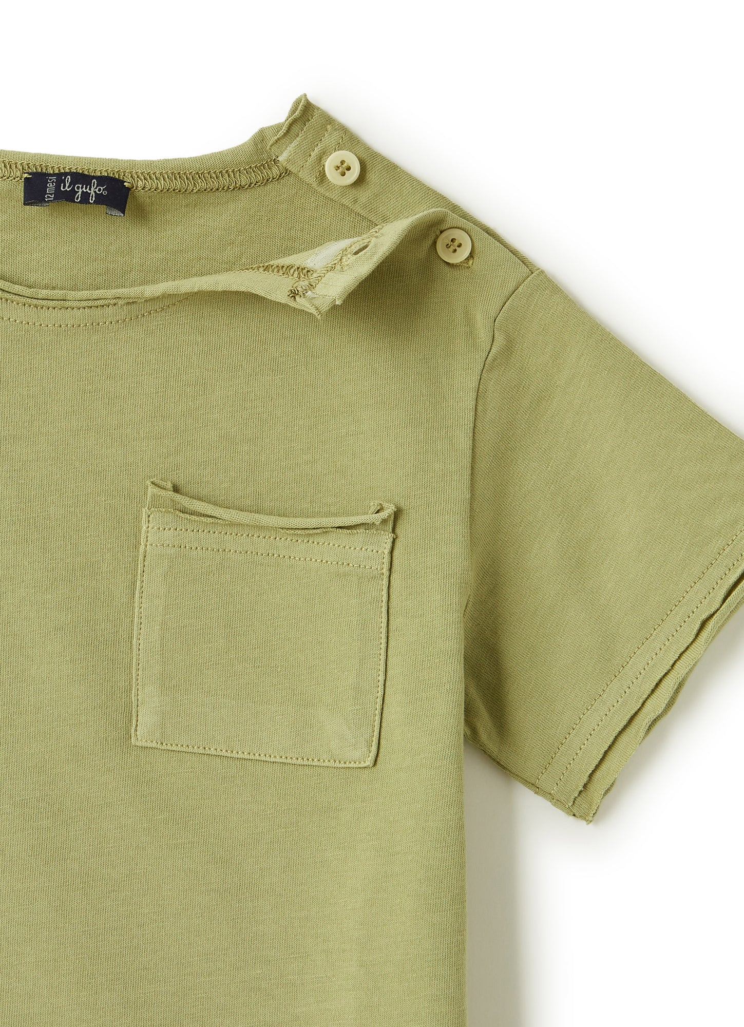 Organic Jersey T-Shirt with Pocket | Origano