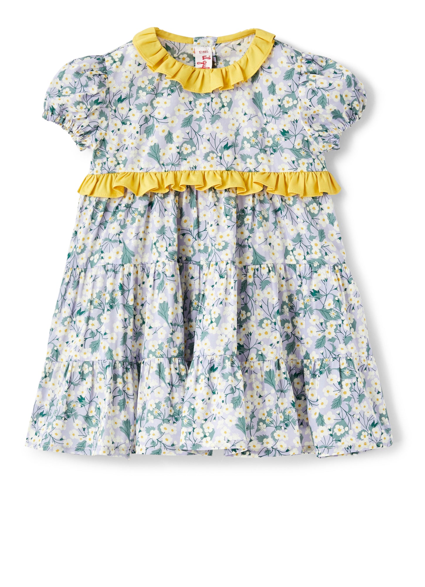 Baby Girls | Liberty Fabrics Dress | Lilac