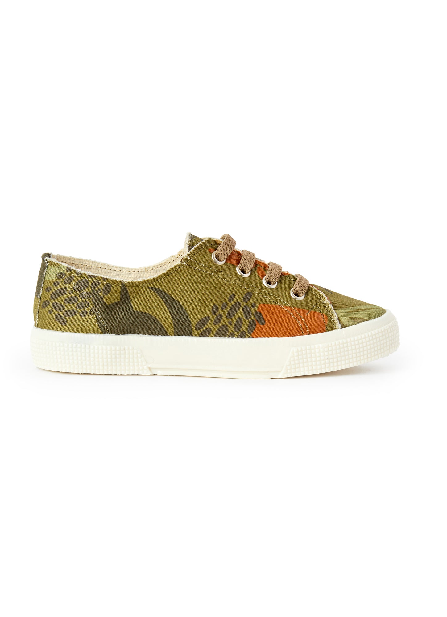 Canvas Sneakers with Camoufarm Print | Cachi