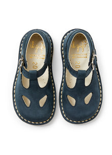 Leather Sandals | Blue