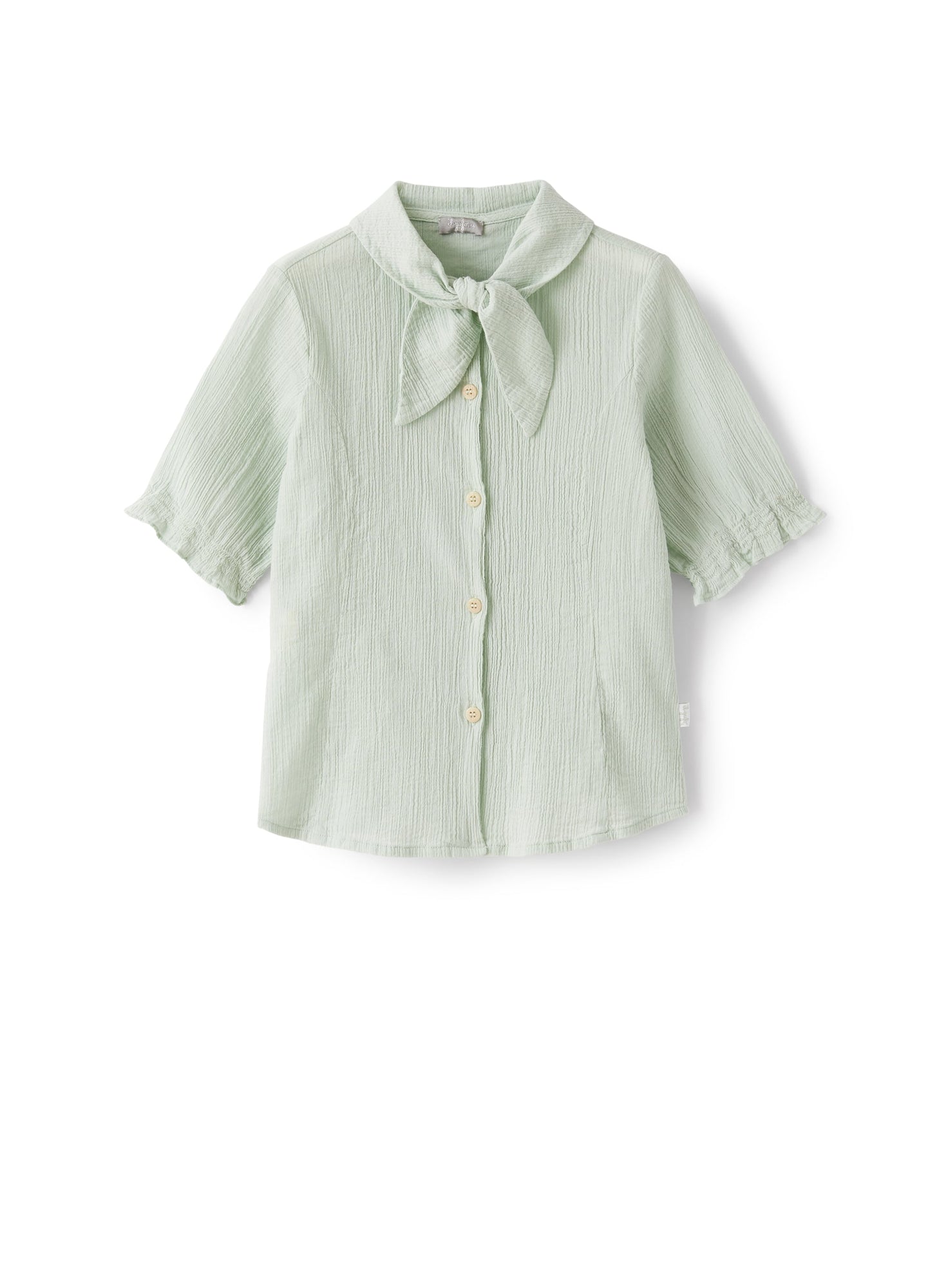 Shirt in Crepon Canvas | Lake