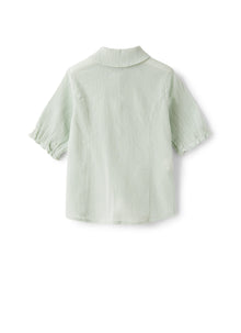 Shirt in Crepon Canvas | Lake