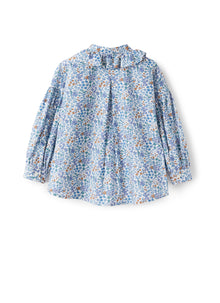 Shirt in Liberty Fabrics Material | Light Blue