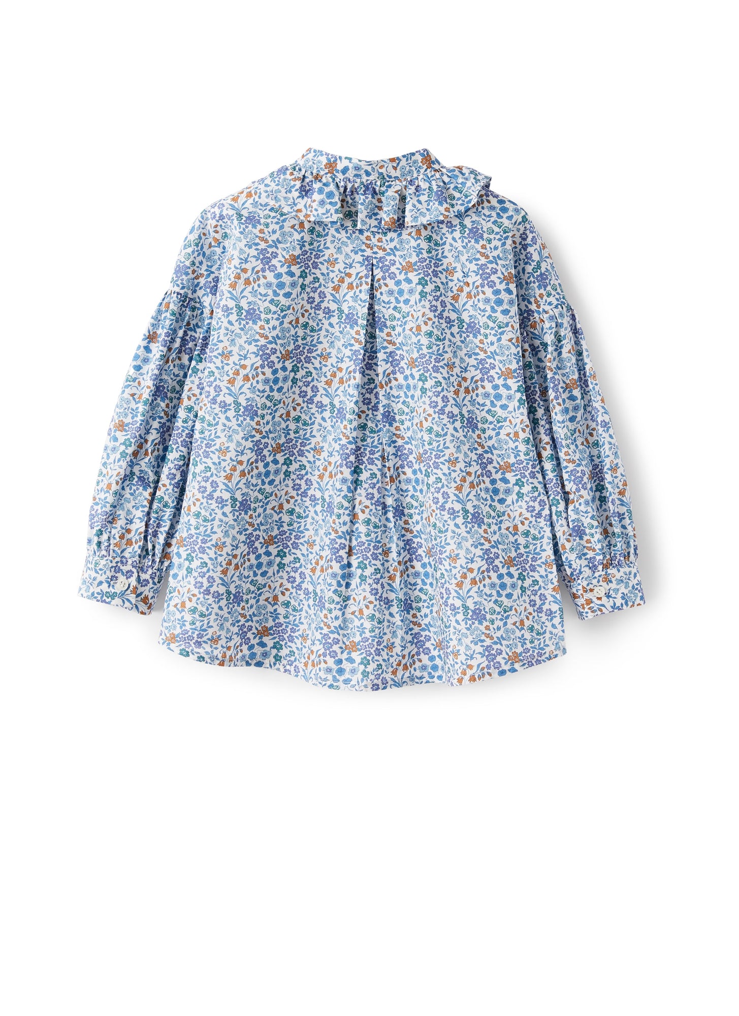 Shirt in Liberty Fabrics Material | Light Blue