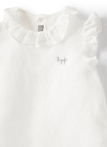 Two-Piece Set in Linen | Stone Grey