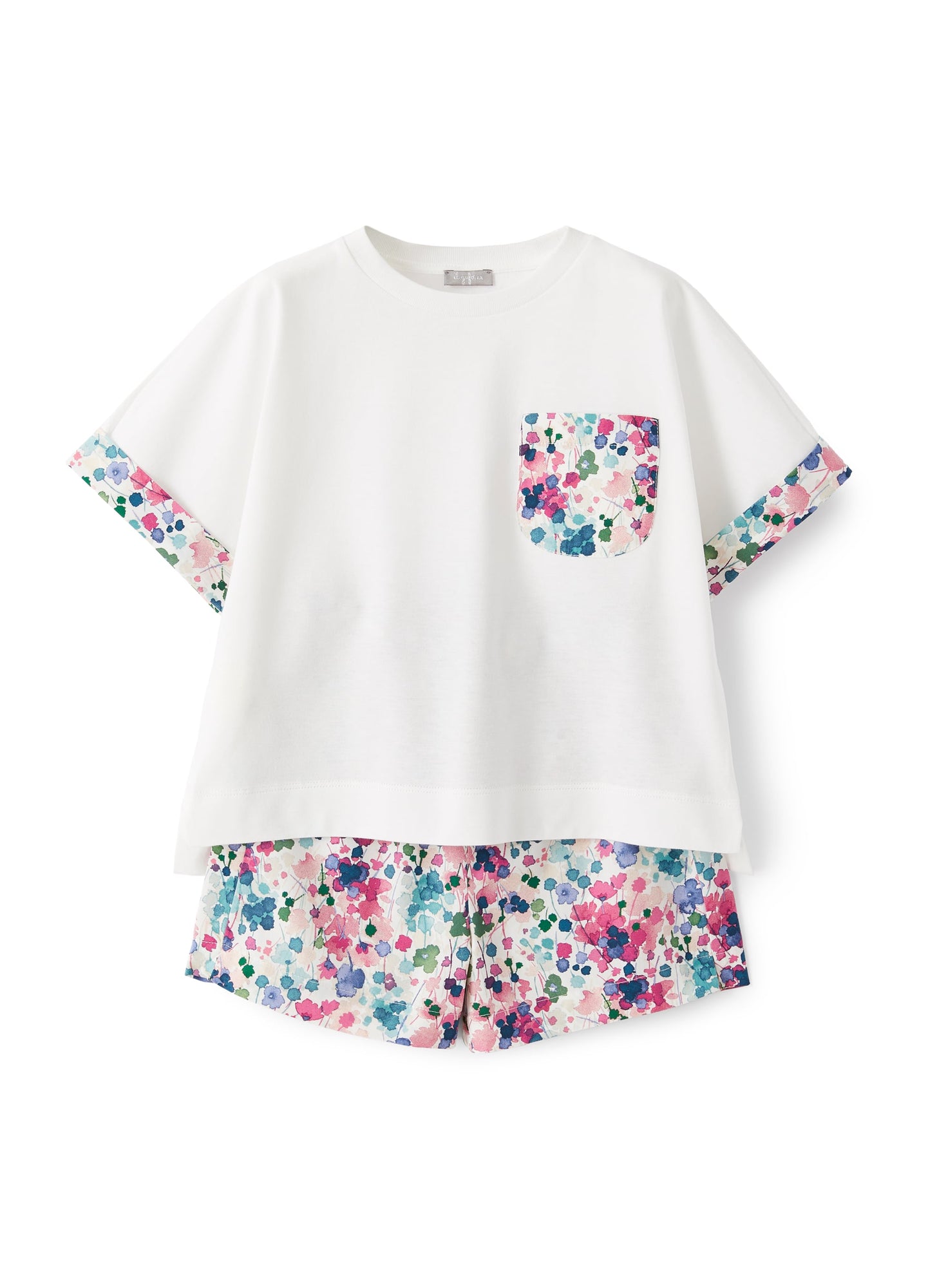 Two-Piece Set with Shorts | Cyclamen Pink