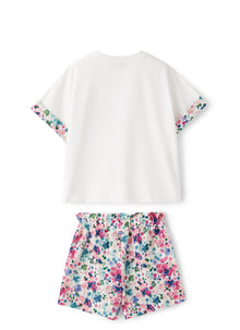 Two-Piece Set with Shorts | Cyclamen Pink