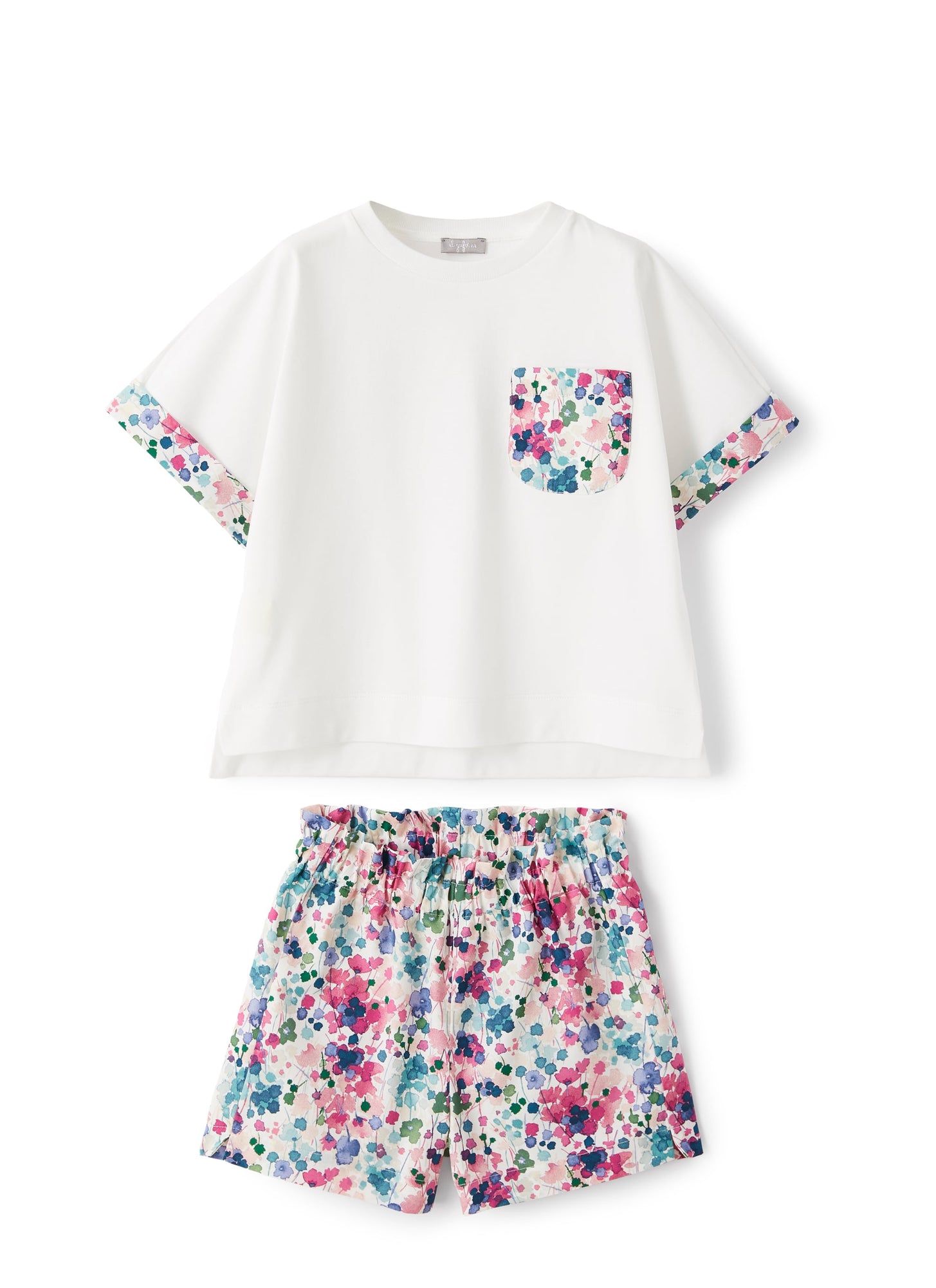 Two-Piece Set with Shorts | Cyclamen Pink