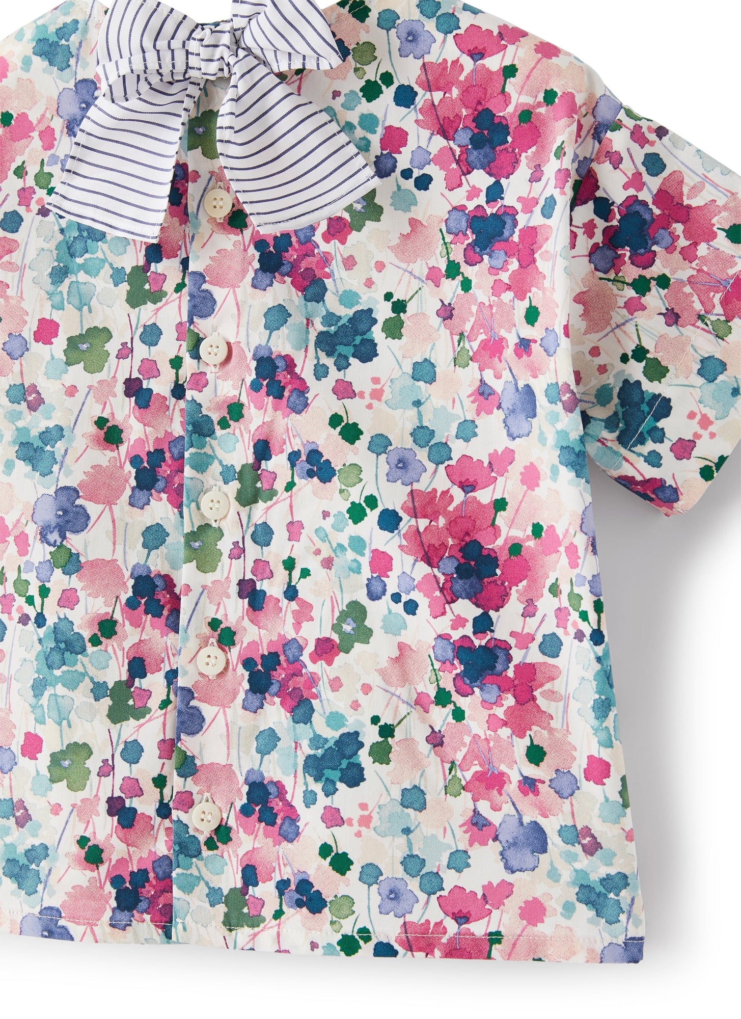 Two-Piece Set with Bermuda Shorts | Cyclamen Pink