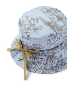 Fisherman Hat with Exclusive Print Design | Powder Blue