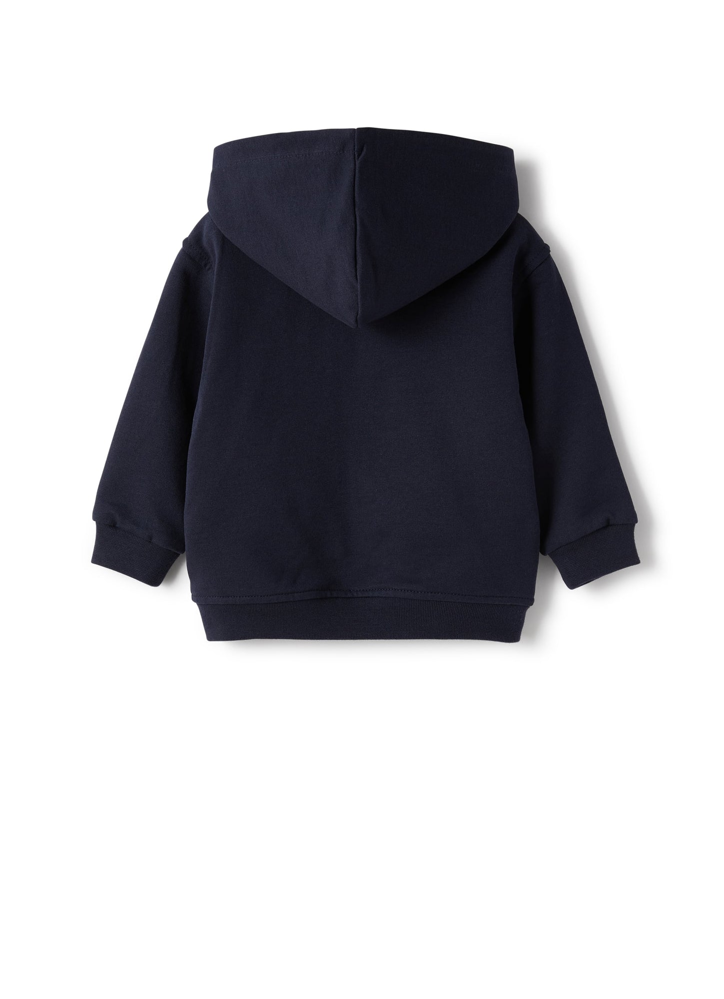 Baby Boys’ Jacket with Seersucker Detail | Blue