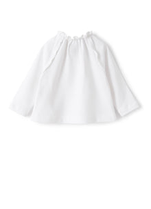 Baby Girls’ Jacket in Fleece | White