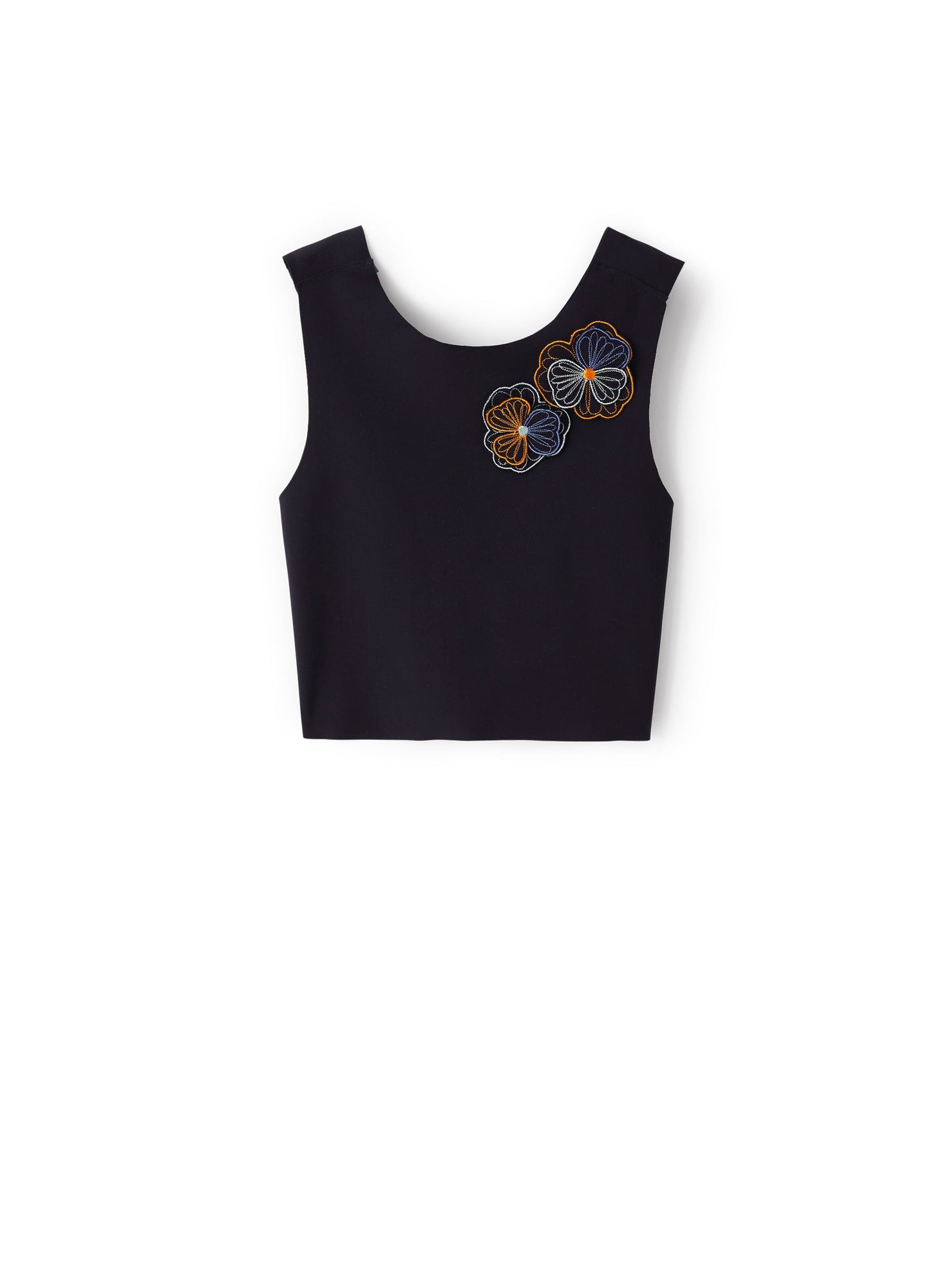Gilet in Sensitive Fabrics Material | Blue