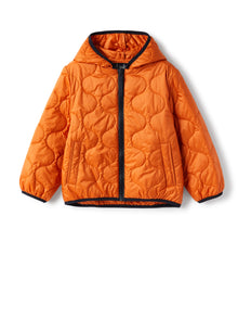 Orange Jacket with Eco-Friendly Padding | Crab Orange