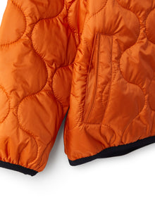 Orange Jacket with Eco-Friendly Padding | Crab Orange
