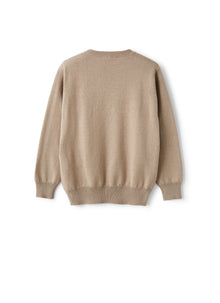 Sweater in Organic Cotton | Sand