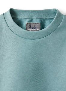 Sweatshirt with Flounce | Sage Green
