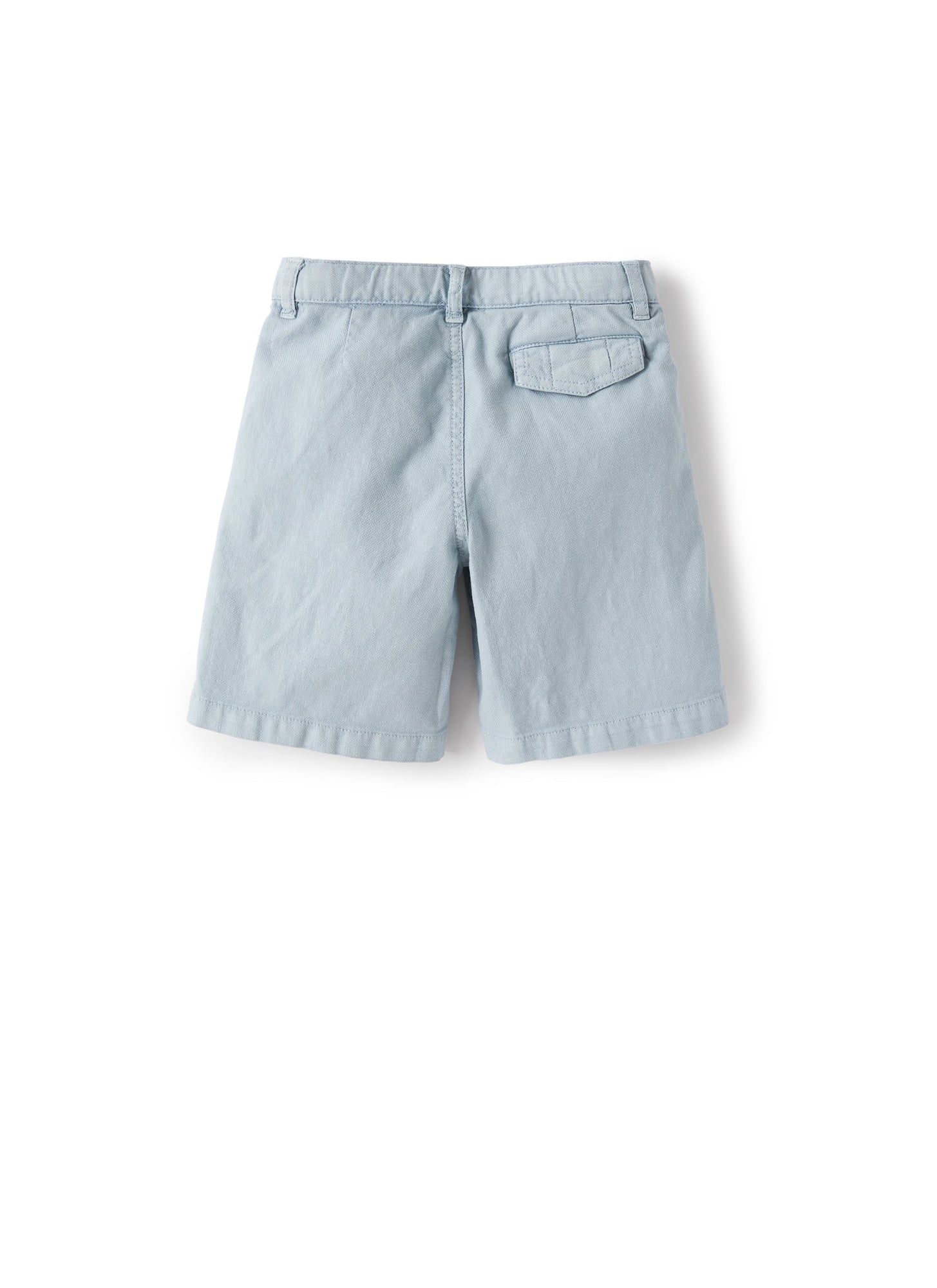 Bermuda Shorts in Light-Canvas | Powder Blue