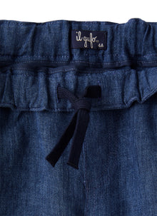 Bermuda Shorts in Linen | Electric Blue