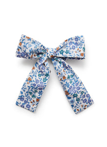 Elasticated Band with Bow Liberty Fabrics Material | Light Blue