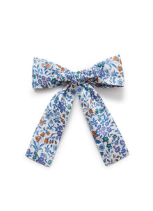 Elasticated Band with Bow Liberty Fabrics Material | Light Blue