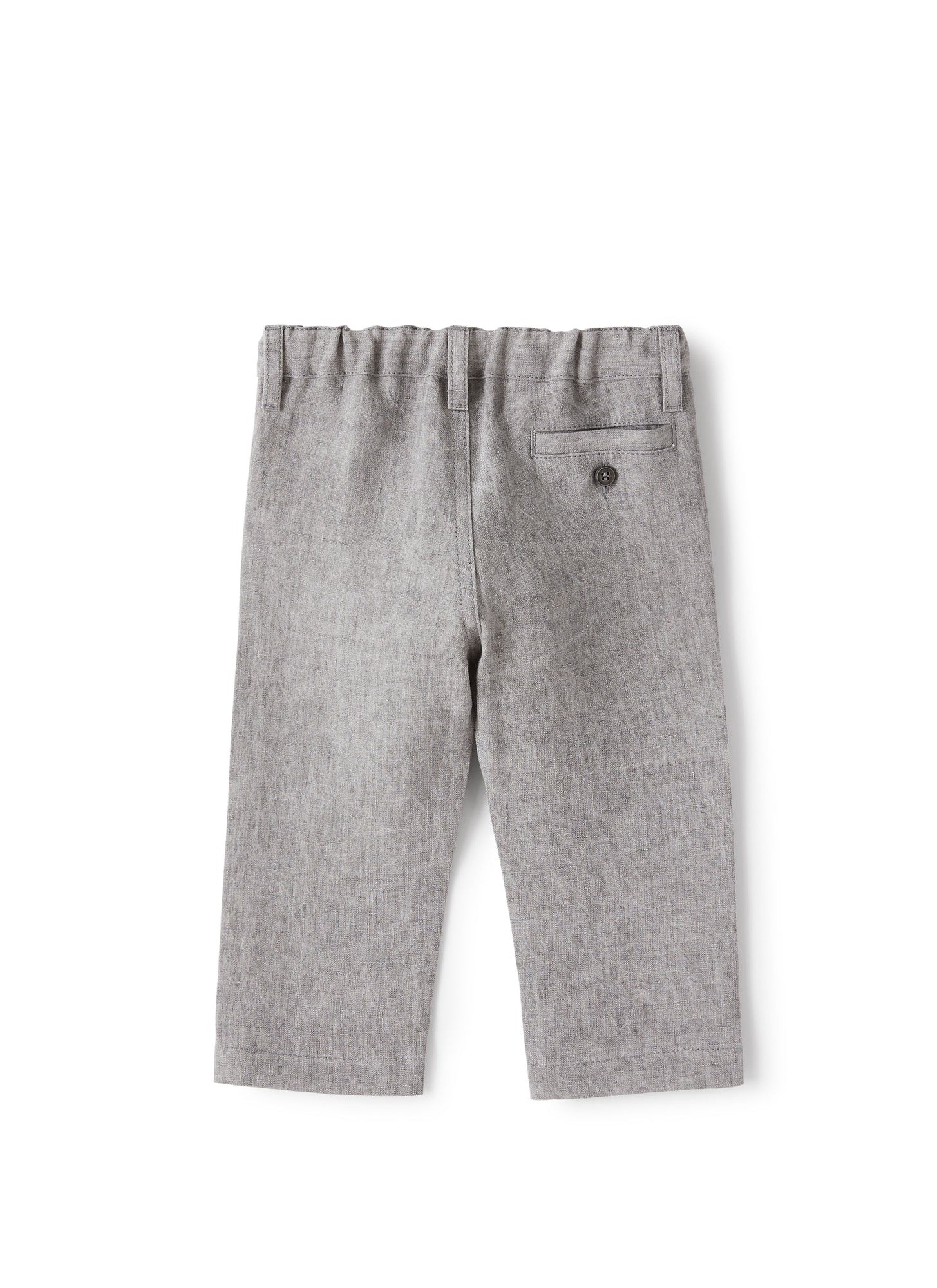 Trousers in Linen | Stone Grey
