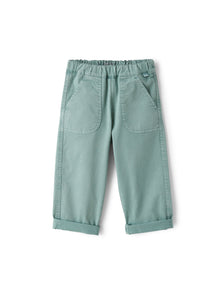 Baggy Trousers | Sage Green