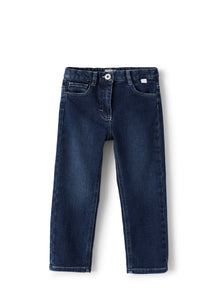 Five-Pocket Denim Jeans | Blue