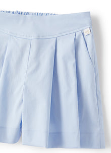 Shorts in Light-Sateen | Cornflower Blue