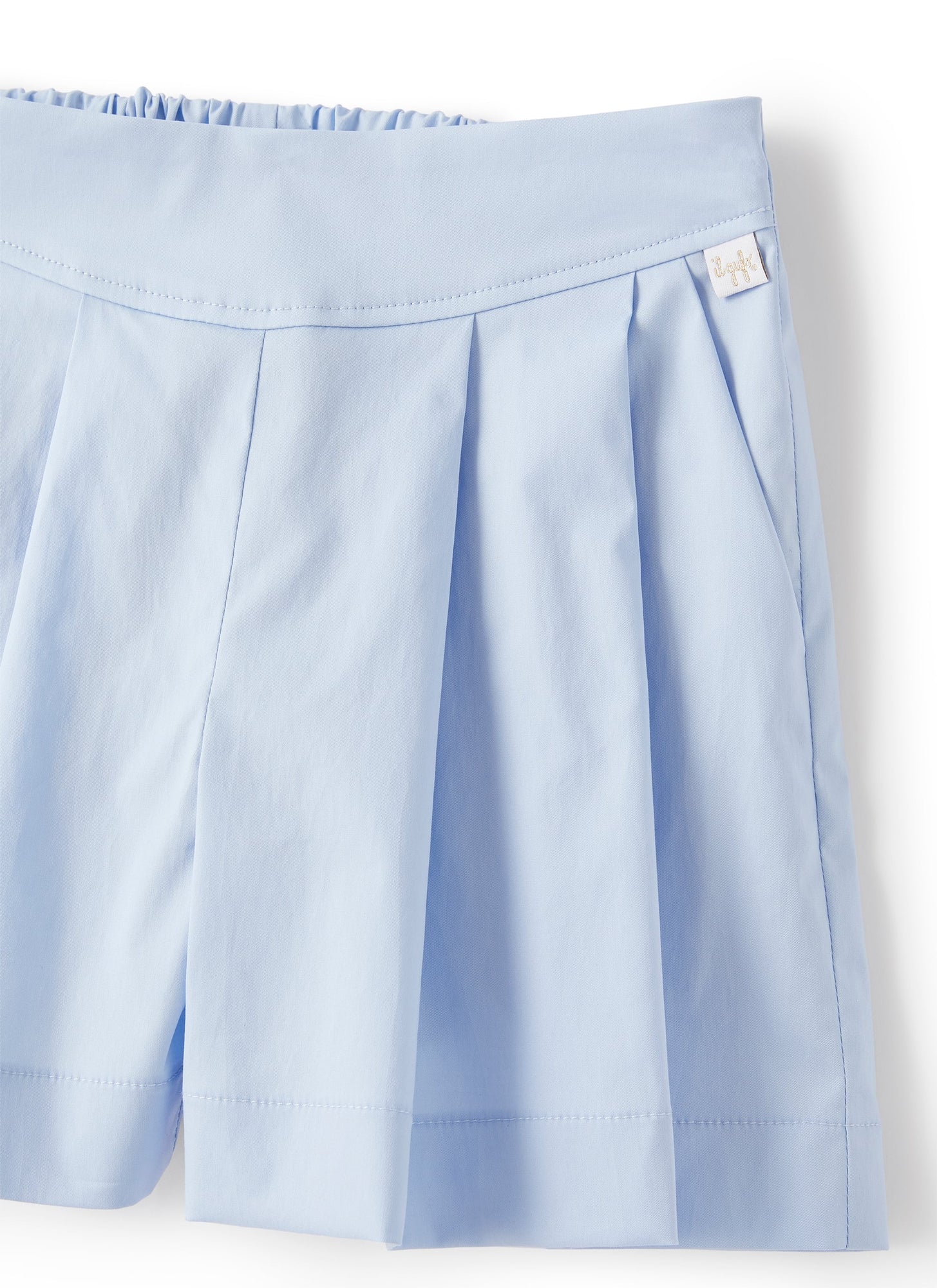 Shorts in Light-Sateen | Cornflower Blue
